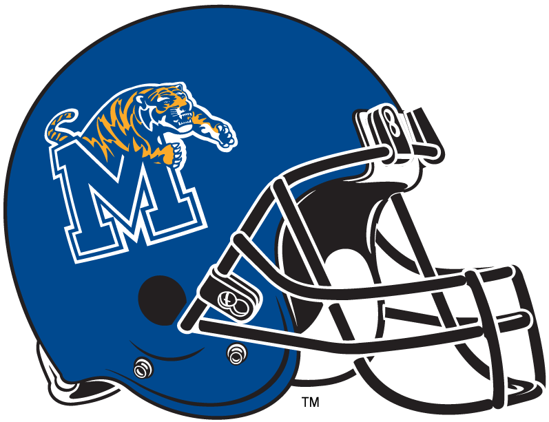 Memphis Tigers 1994-Pres Helmet Logo diy DTF decal sticker